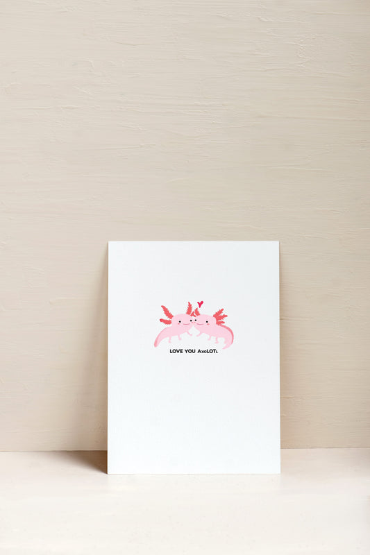 Axolotyl Card